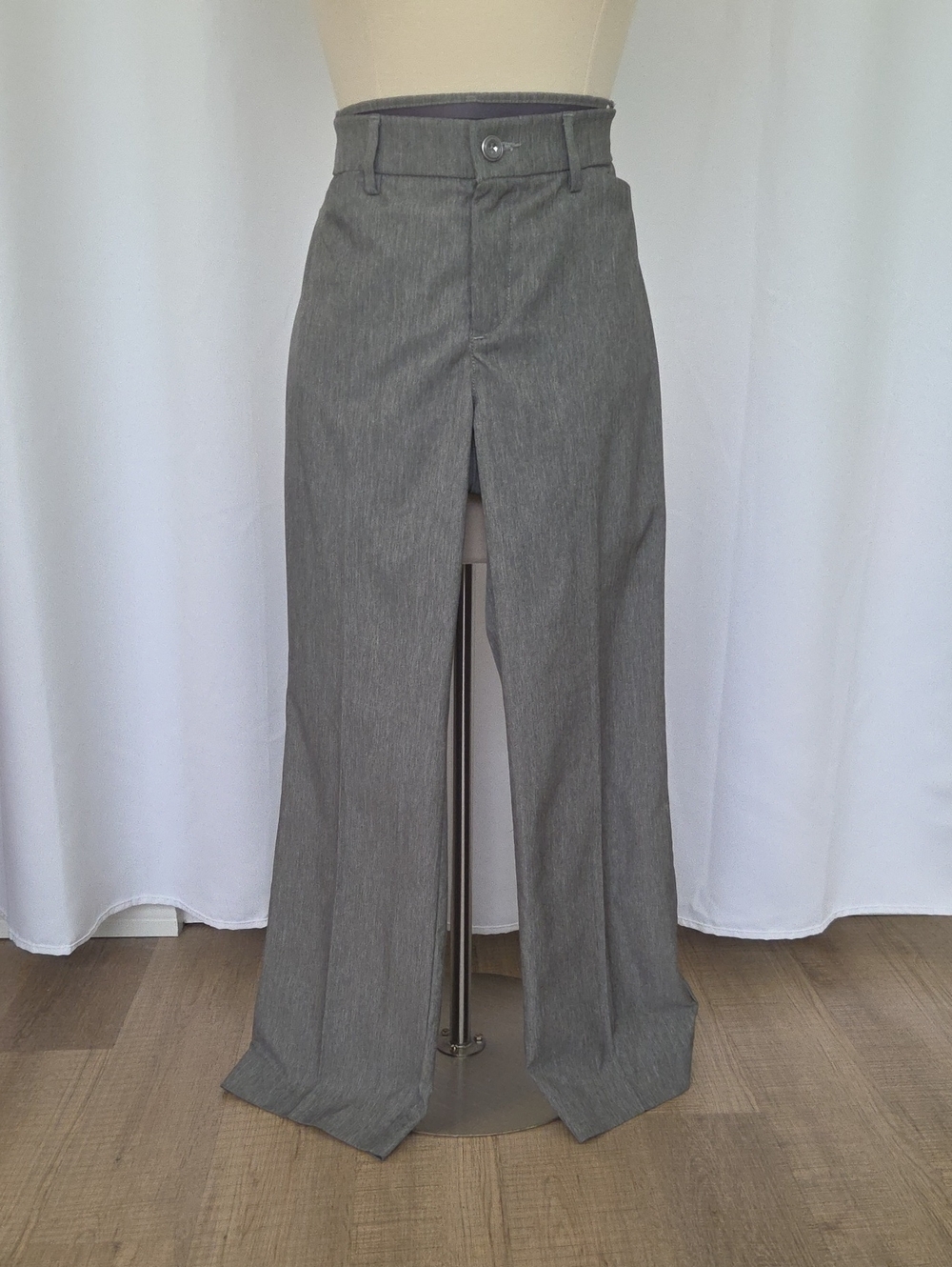 Lee Wide Leg Women's Pants in Gray